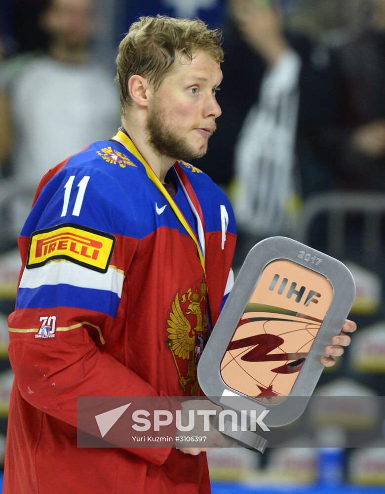 2017 IIHF World Championship. Bronze match