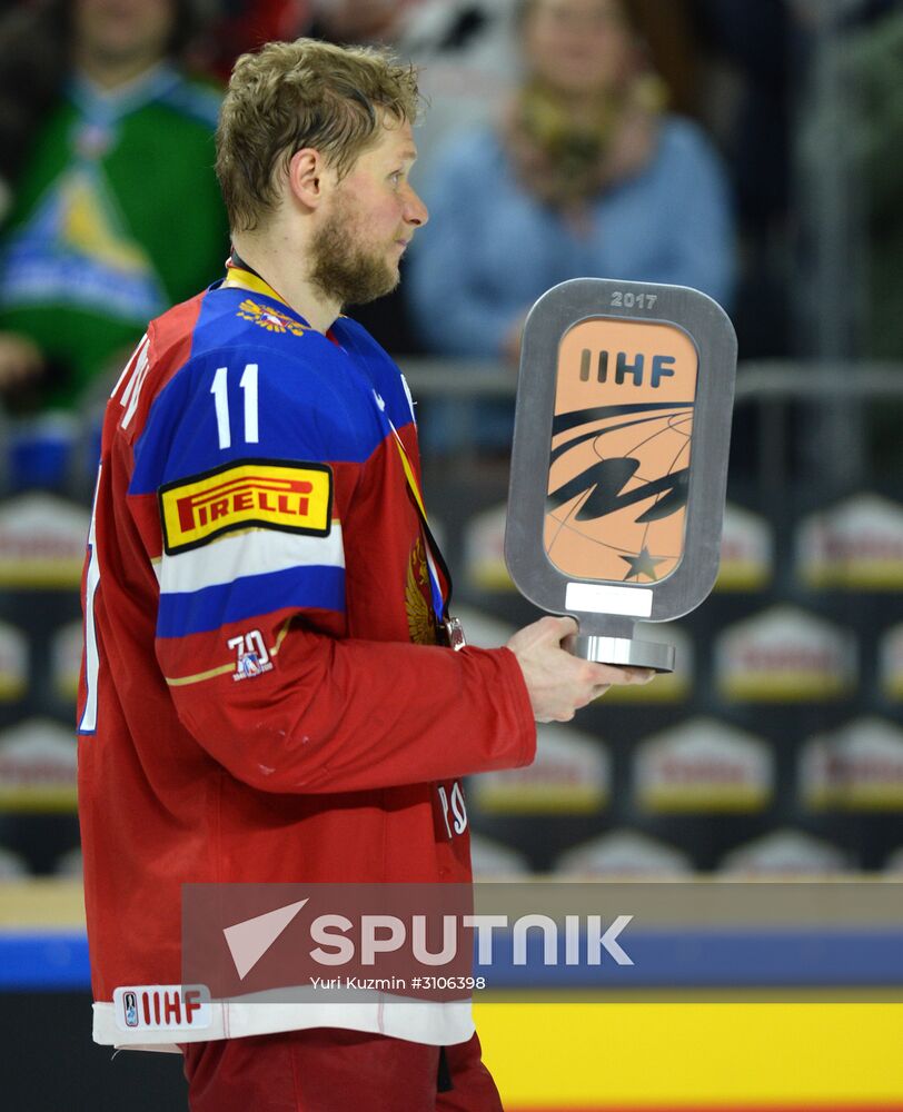 2017 IIHF World Championship. Bronze match