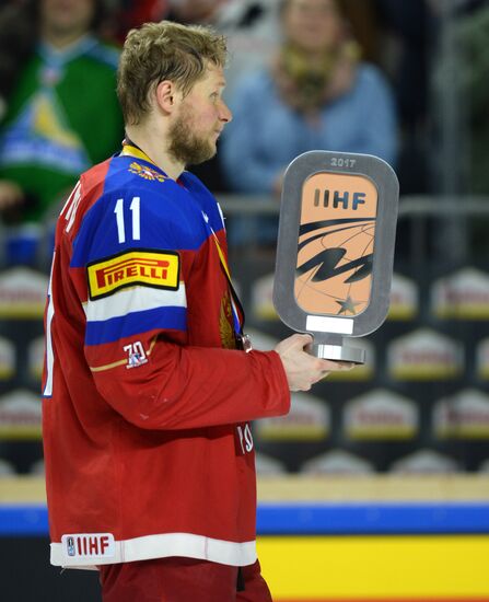 2017 IIHF World Championship. Bronze match