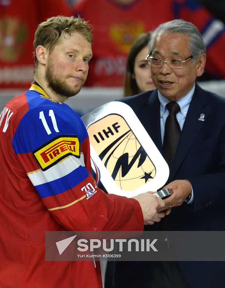 2017 IIHF World Championship. Bronze match