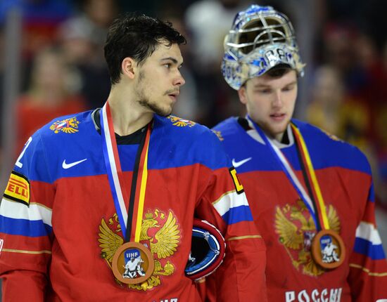 2017 IIHF World Championship. Bronze medal match