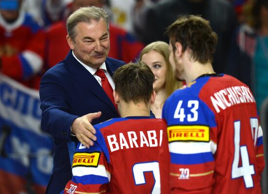 2017 IIHF World Championship. Bronze medal match