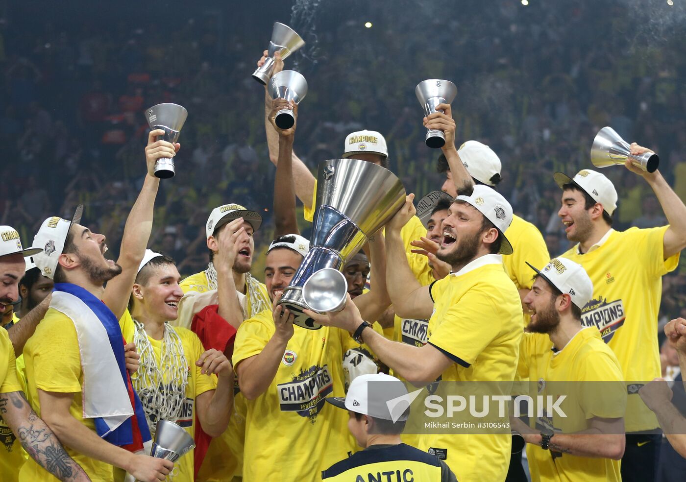 Euroleague Basketball. Men's Final Four. Gold medal match