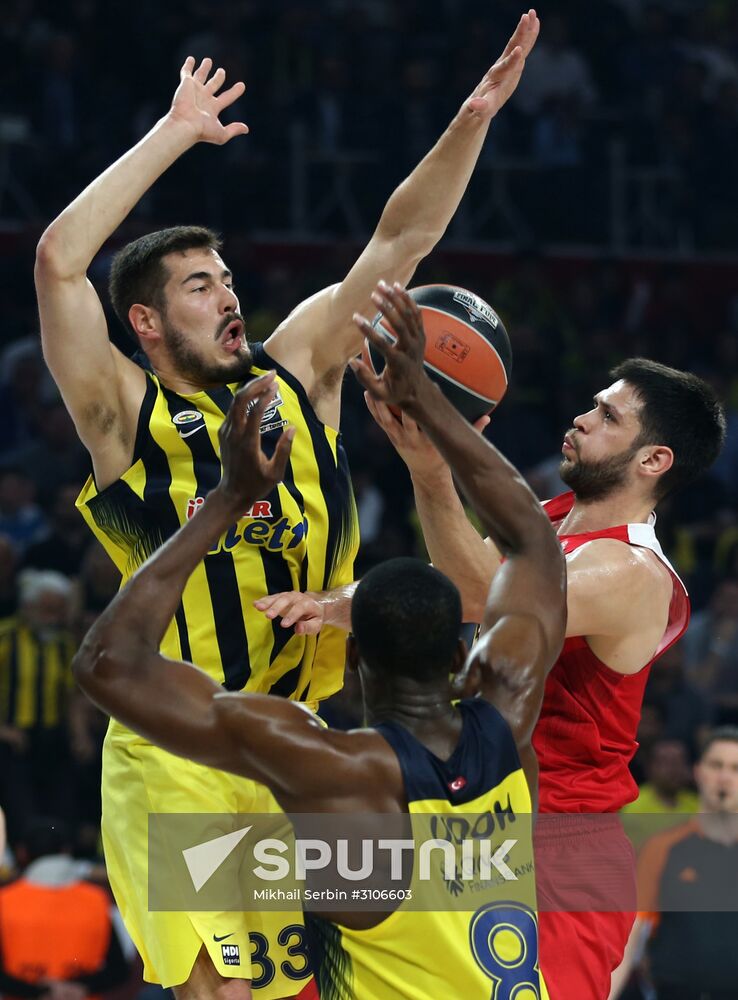 Euroleague Basketball. Men's Final Four. Gold medal match