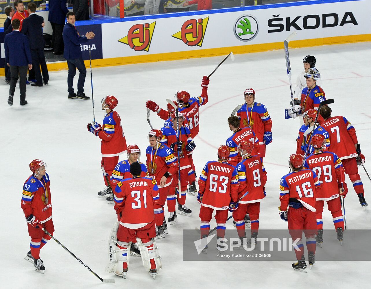 2017 IIHF World Championship. Bronze match