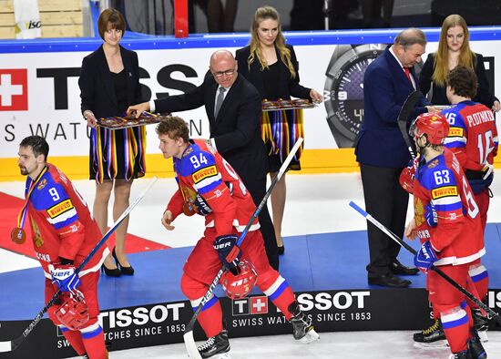 2017 IIHF World Championship. Bronze match