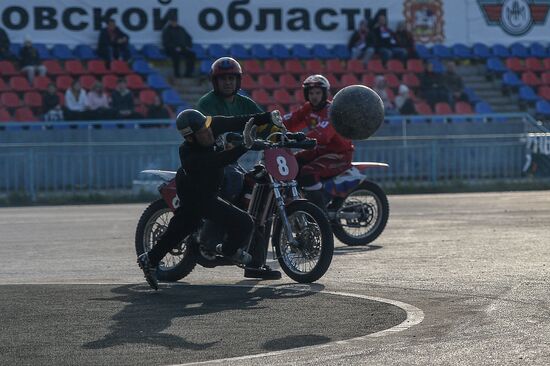 Russian Motoball Championship. Metallurg vs Sputnik