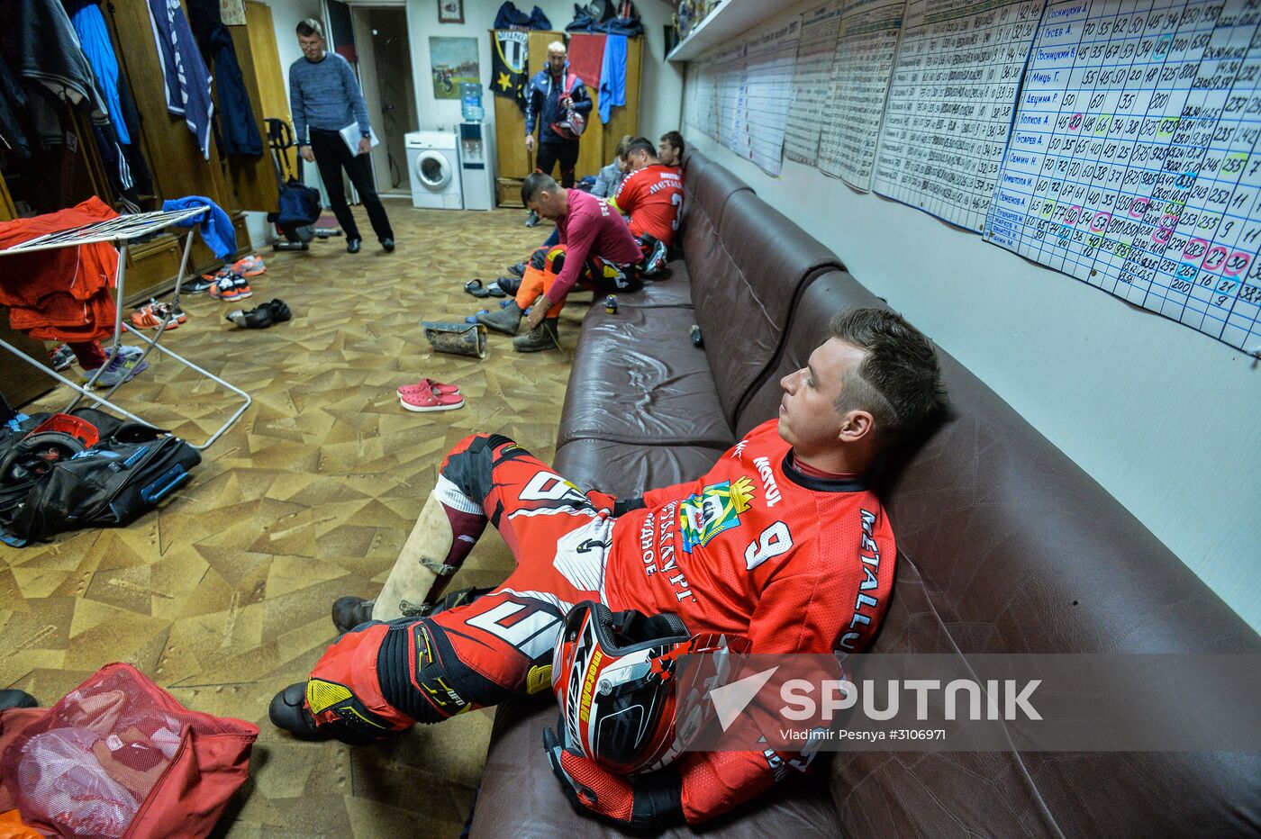 Russian Motoball Championship. Metallurg vs Sputnik