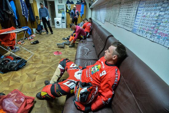 Russian Motoball Championship. Metallurg vs Sputnik