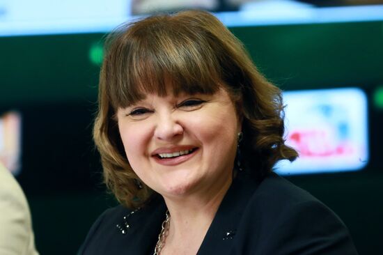 News conference about children's singing contest You Are Super! on NTV