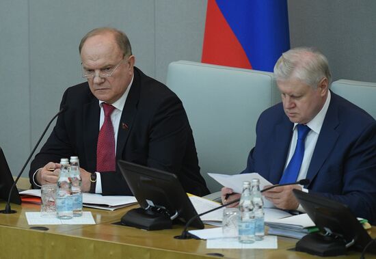 Parliamentary hearing on youth policy in Russia