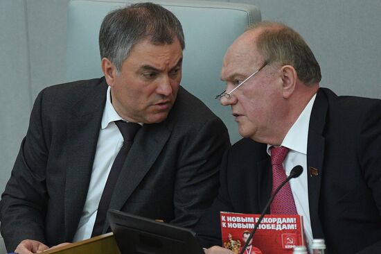 Parliamentary hearing on youth policy in Russia