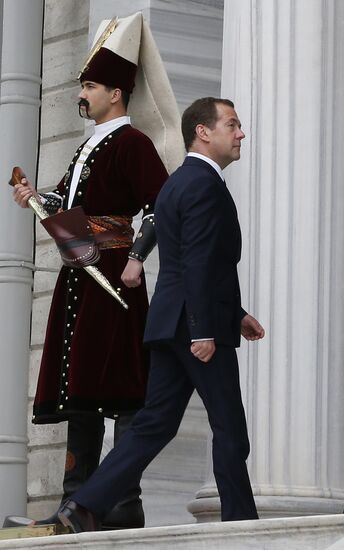 Russian Prime Minister Dmitry Medvedev attends BSEC summit in Istanbul