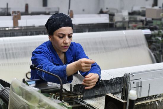 Textile mill in Damascus southern suburbs