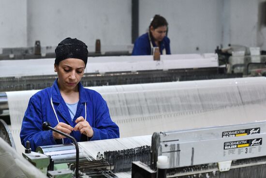 Textile mill in Damascus southern suburbs