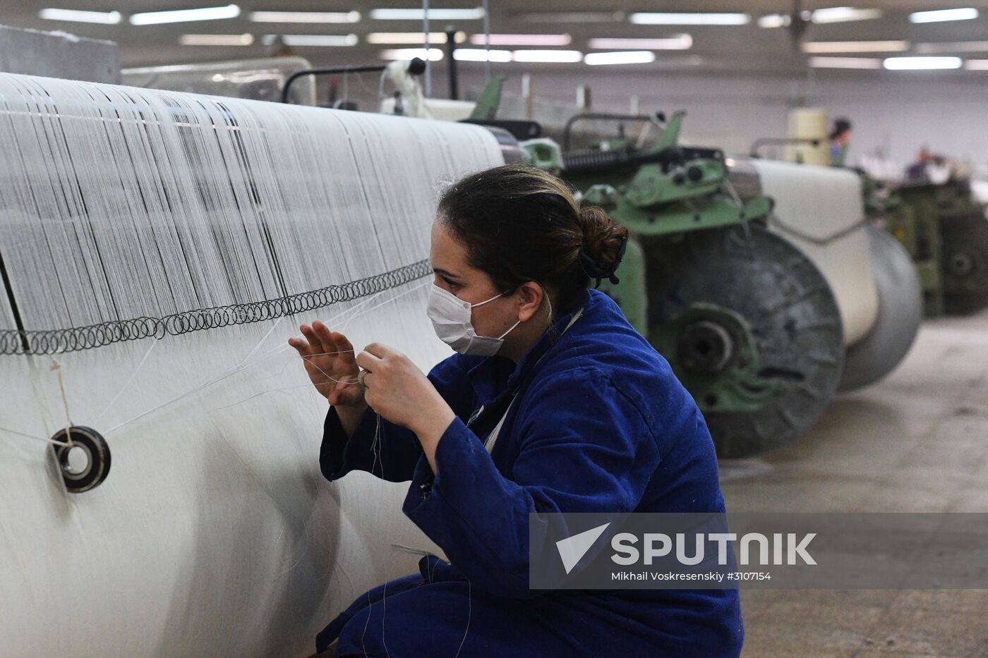 Textile mill in Damascus southern suburbs