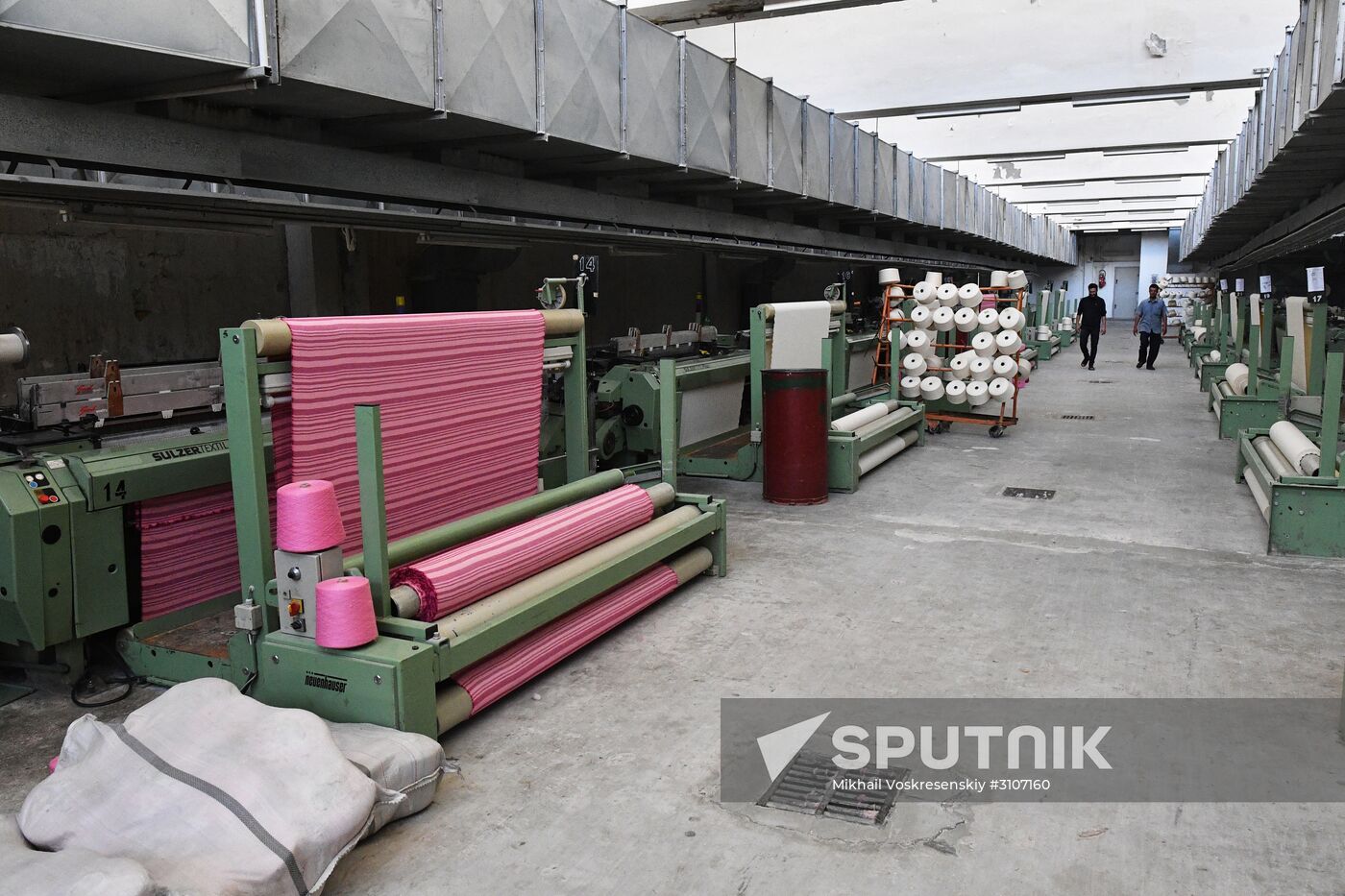 Textile mill in Damascus southern suburbs
