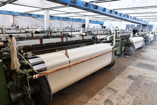 Textile mill in Damascus southenn suburbs