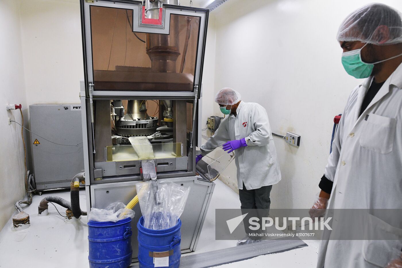 Pharmaceutical company in Bab al-Sharqi, eastern Damascus