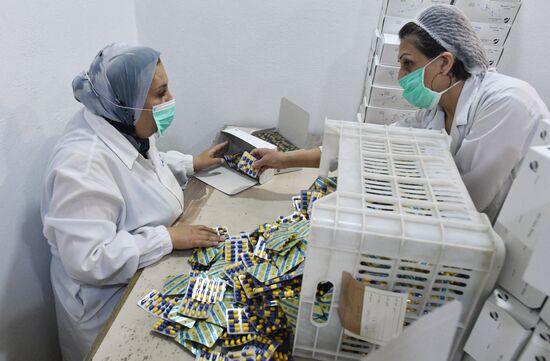 Pharmaceutical company in Bab al-Sharqi, eastern Damascus