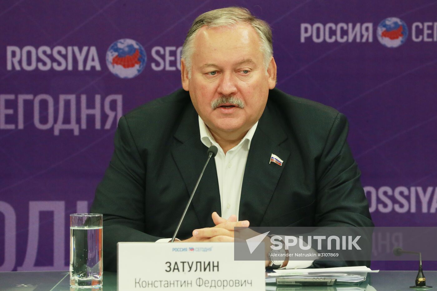 News conference with Konstantin Zatulin, First Deputy Chairman of the State Duma Committee for CIS Affairs