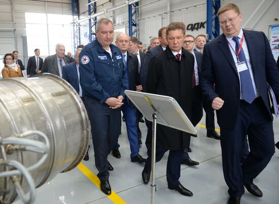 Deputy Russian Prime Minister Dmitry Rogozin visits Rybinsk