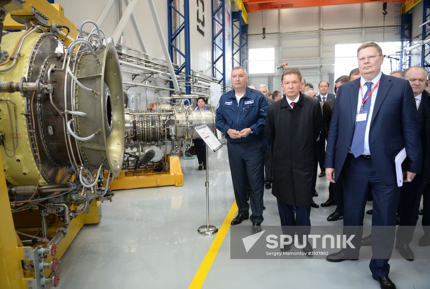 Deputy Russian Prime Minister Dmitry Rogozin visits Rybinsk