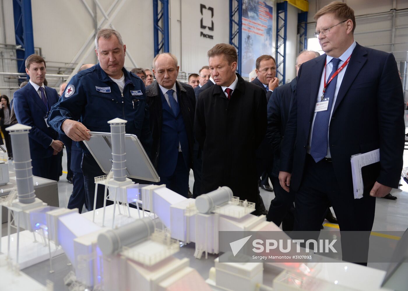 Deputy Russian Prime Minister Dmitry Rogozin visits Rybinsk
