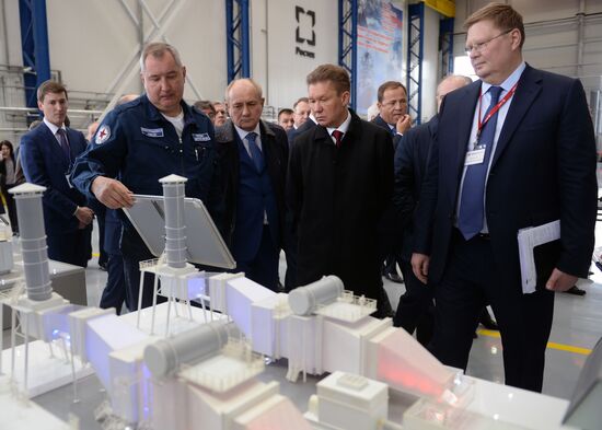 Deputy Russian Prime Minister Dmitry Rogozin visits Rybinsk