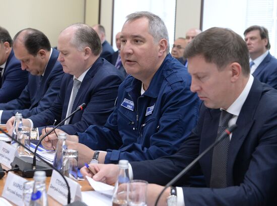 Deputy Russian Prime Minister Dmitry Rogozin visits Rybinsk