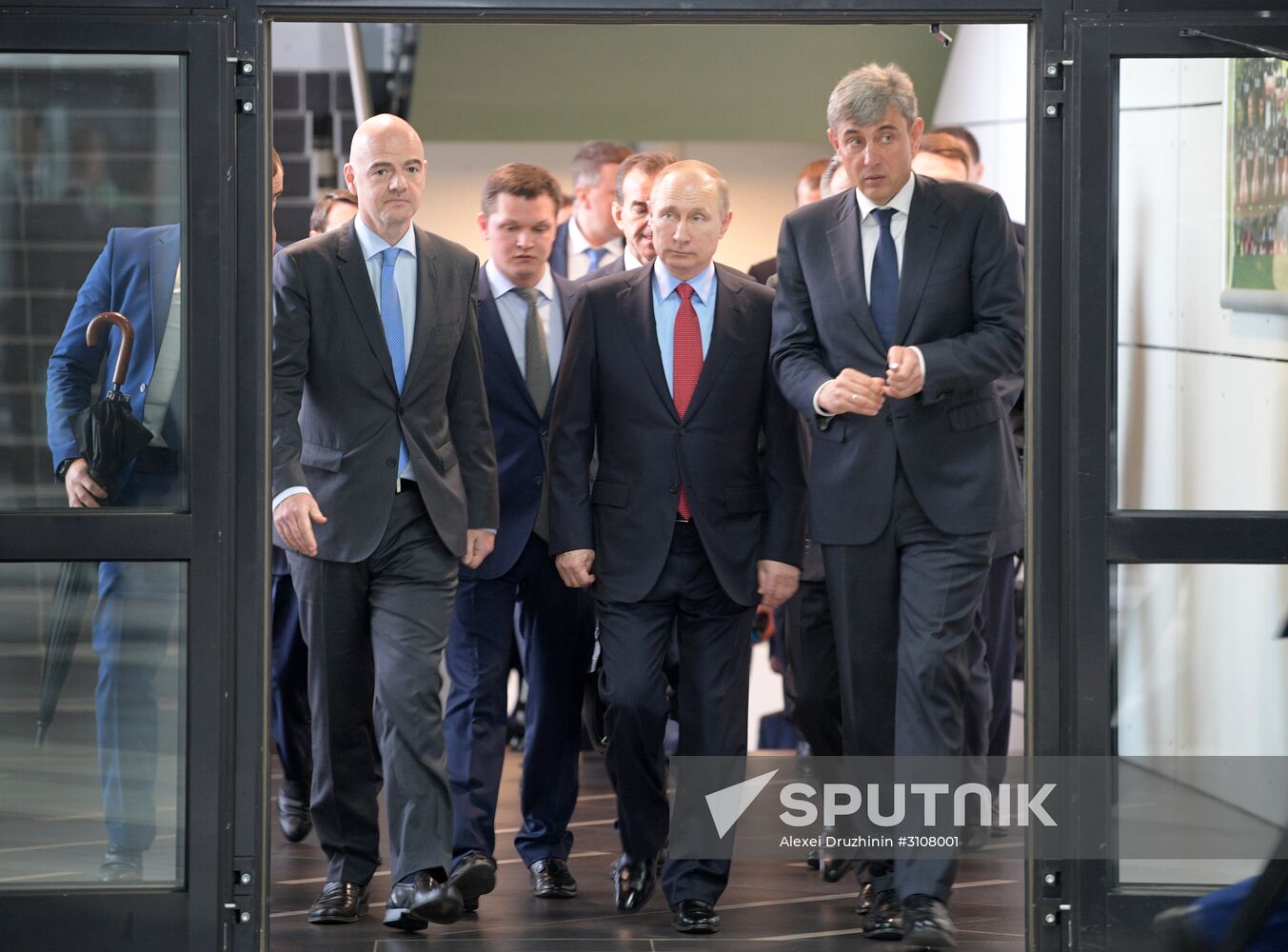 Russian President Vladimir Putin's working visit to Krasnodar Territory