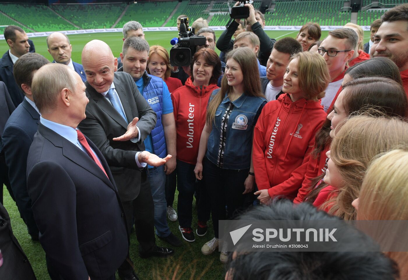 Russian President Vladimir Putin's working visit to Krasnodar Territory