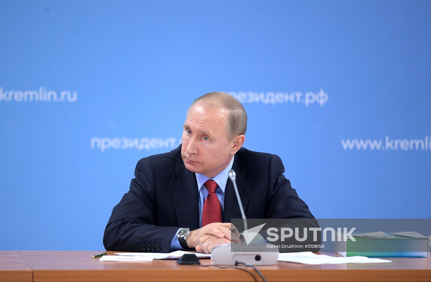 Russian President Vladimir Putin's working visit to Krasnodar Territory