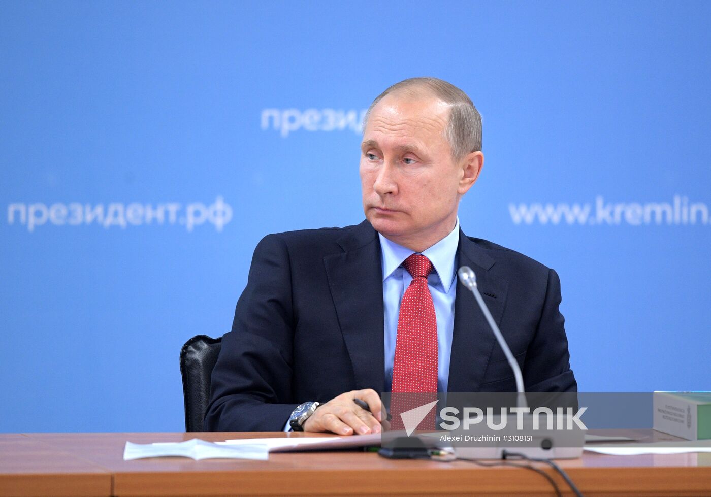 Russian President Vladimir Putin's working visit to Krasnodar Territory