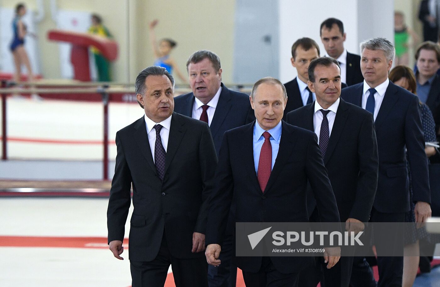 Russian President Vladimir Putin's working visit to Krasnodar Territory