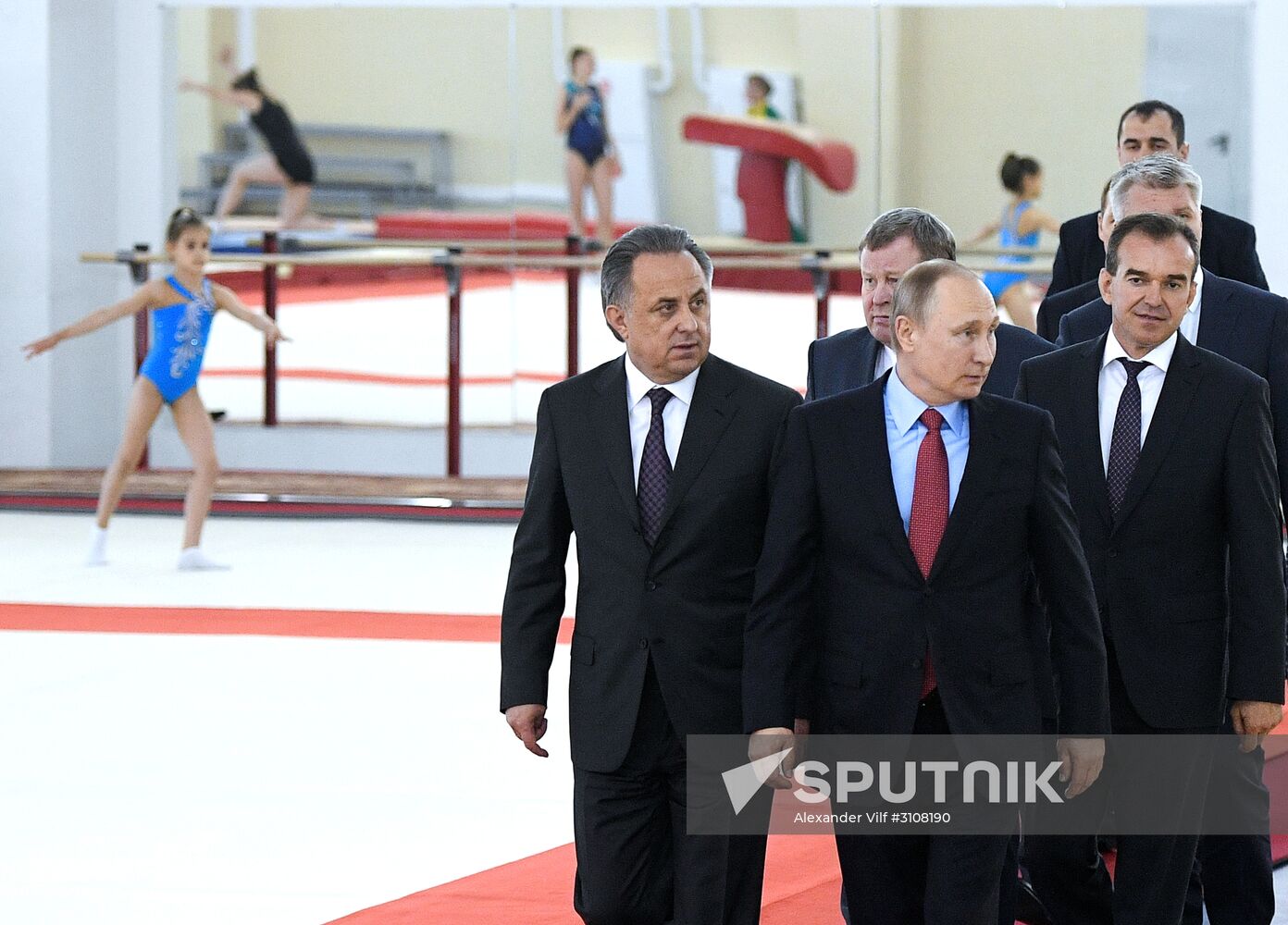 Russian President Vladimir Putin's working visit to Krasnodar Territory