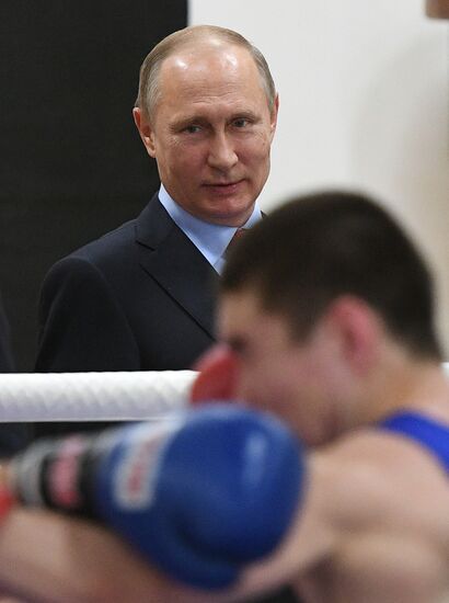 Russian President Vladimir Putin's working visit to Krasnodar Territory