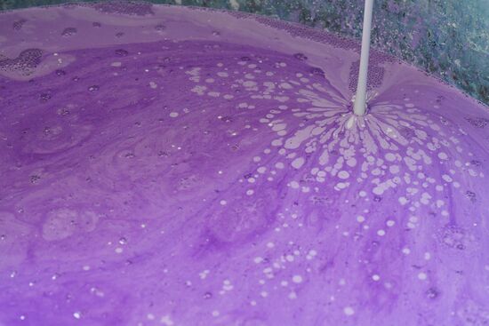 Paint factory in Damascus suburb
