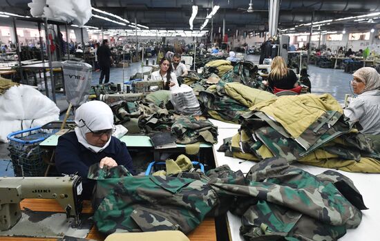 Garment factory in Damascus suburb