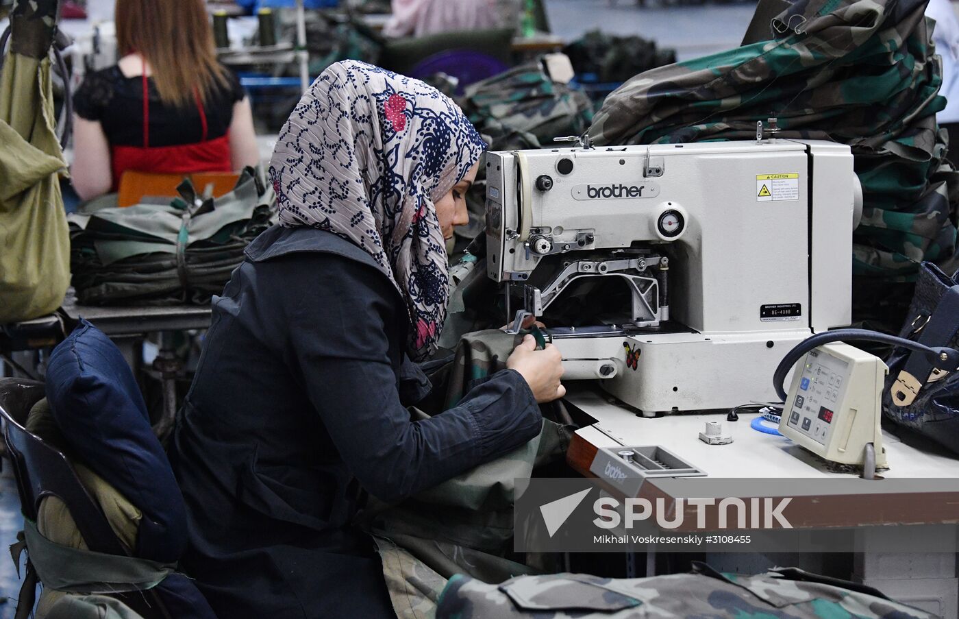 Garment factory in Damascus suburb