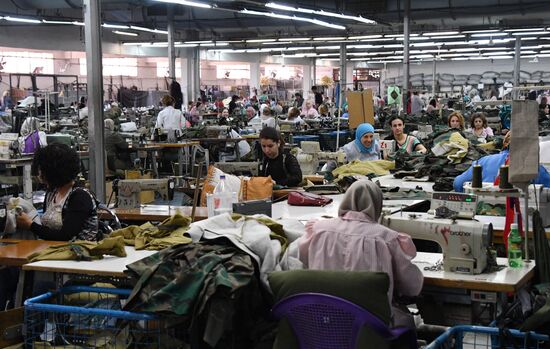 Garment factory in Damascus suburb