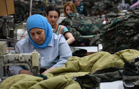 Garment factory in Damascus suburb