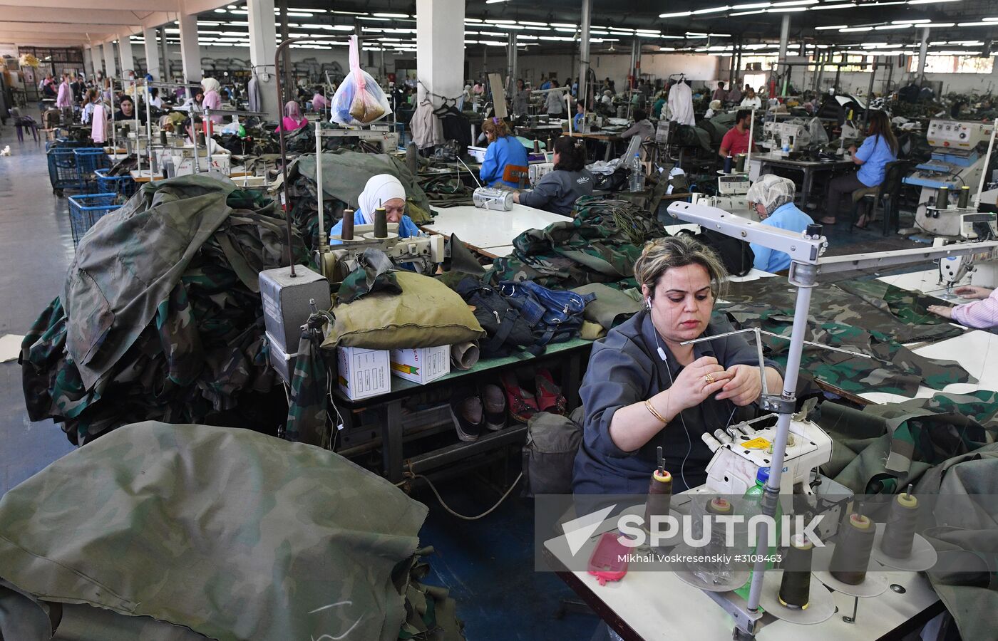 Garment factory in Damascus suburb