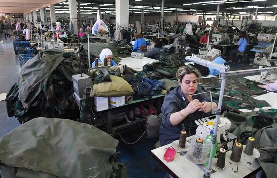 Garment factory in Damascus suburb