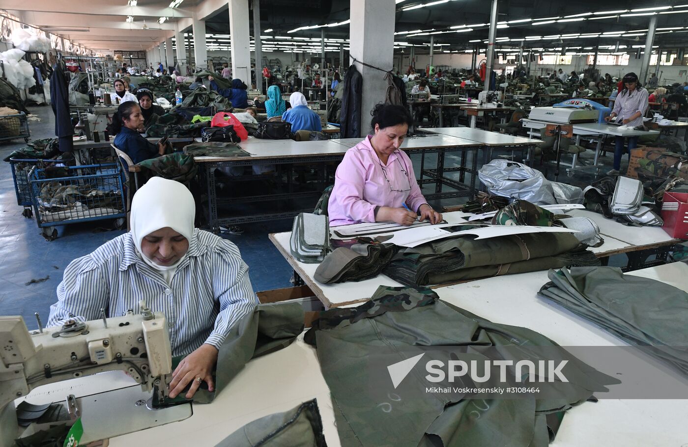 Garment factory in Damascus suburb