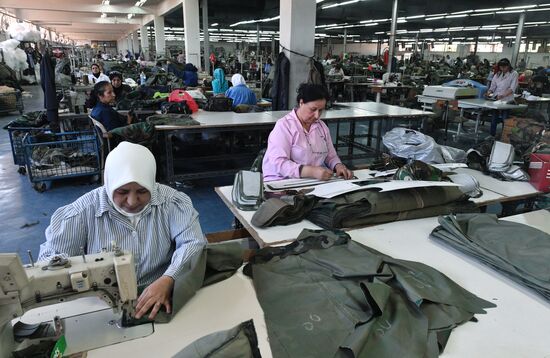Garment factory in Damascus suburb