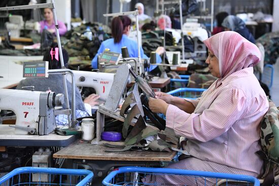 Garment factory in Damascus suburb