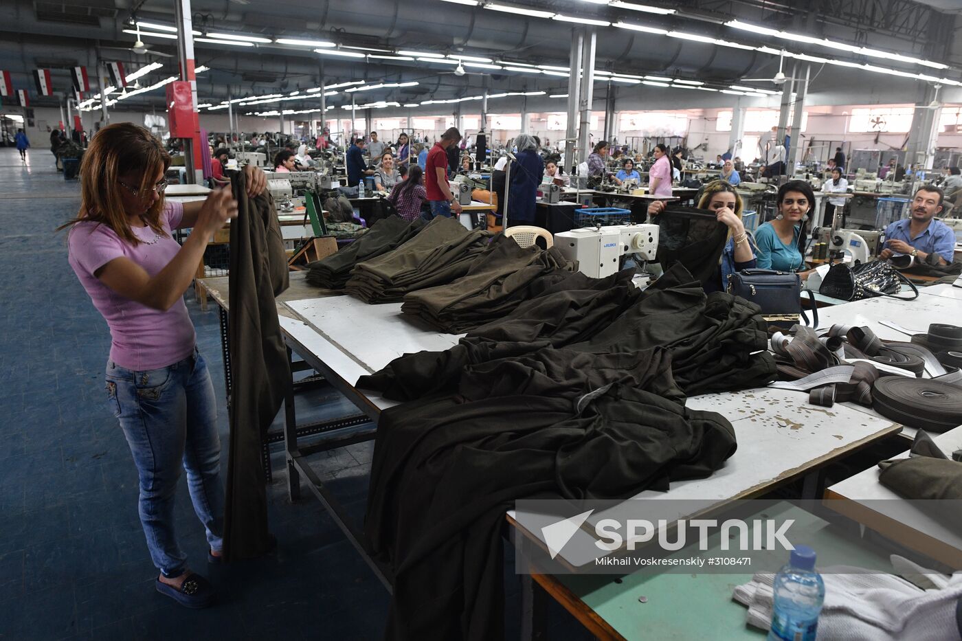 Garment factory in Damascus suburb