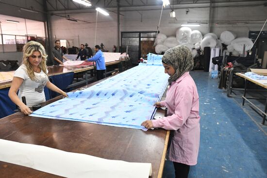 Garment factory in Damascus suburb