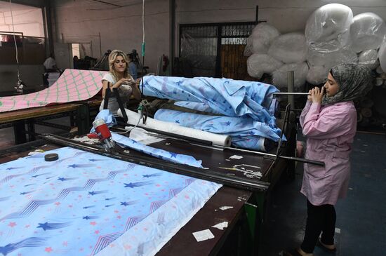 Garment factory in Damascus suburb